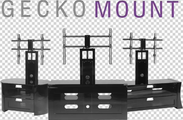 Omegahomess Omegahomess - Black Tv Bracket - Mounts Flat Screen Tv - Swivel Mechanism