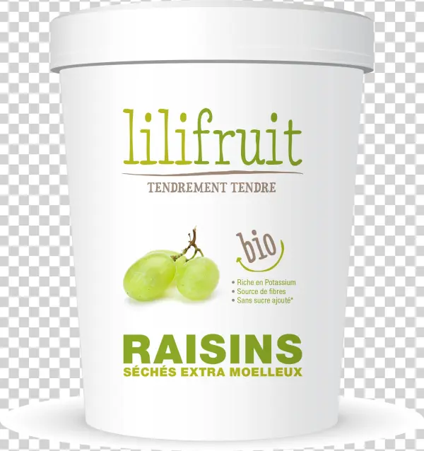 Organic Soft Dried Raisins - Pruneaux D'agen Bio Moelleux Séchés Et Dénoyautés Lilifruit
