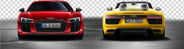 R8 Isolated 1680 - Audi R8