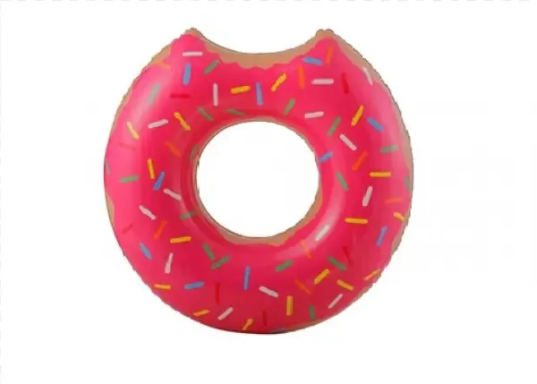 Summer Waves Chocolate & Strawberry Pink Donut