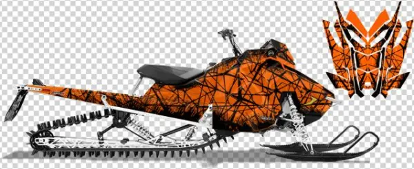 Axys Rmk Ice Breaker - Arcticfx Hood/side Kit Three.4 Yellow Ski-doo Xm 01-3-31-32-07