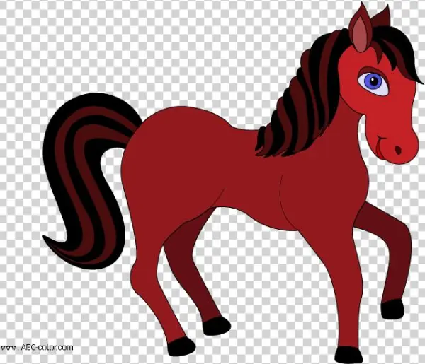 Colt Raster Picture - Mane