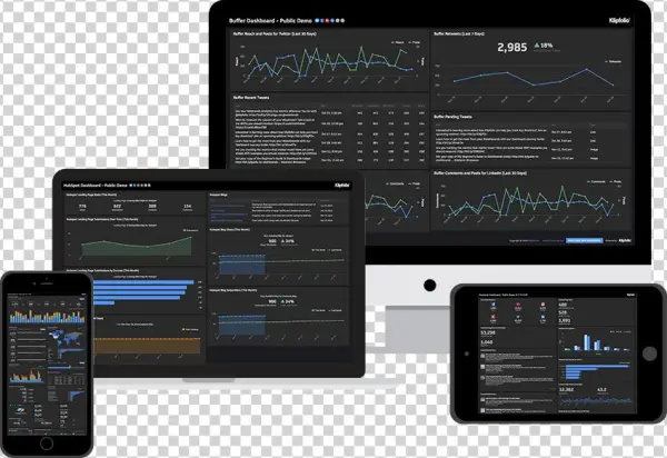 Data Dashboard Examples - Klipfolio Inc.