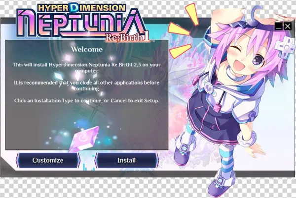 Hyperdimension Neptunia Re - Idea Factory Hyperdimension Neptunia Re;birth1 Rebirth