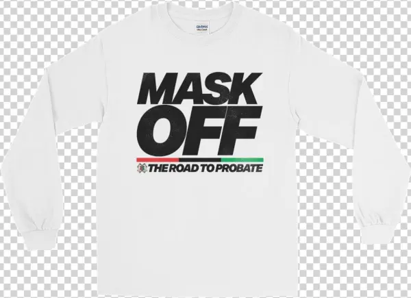 Mask Off Gildan Long Sleeve Tee