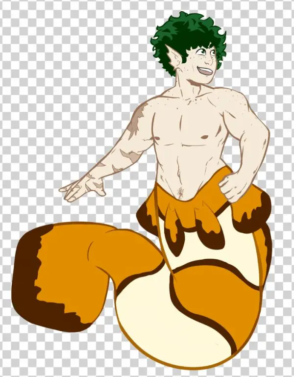 Merman - Digital Art