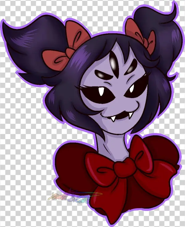 Muffet Sticker