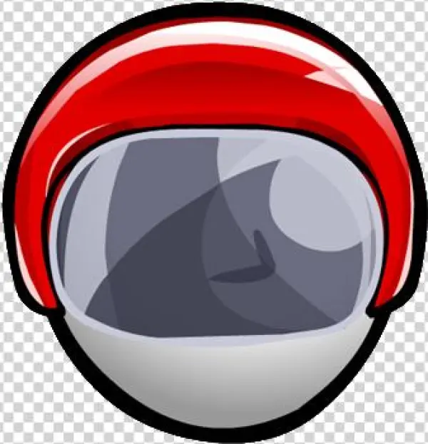 Red Bobsled Helmet Old Icon - Voedselallergie