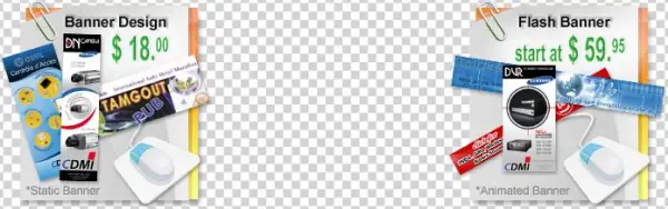 Static Banner Design