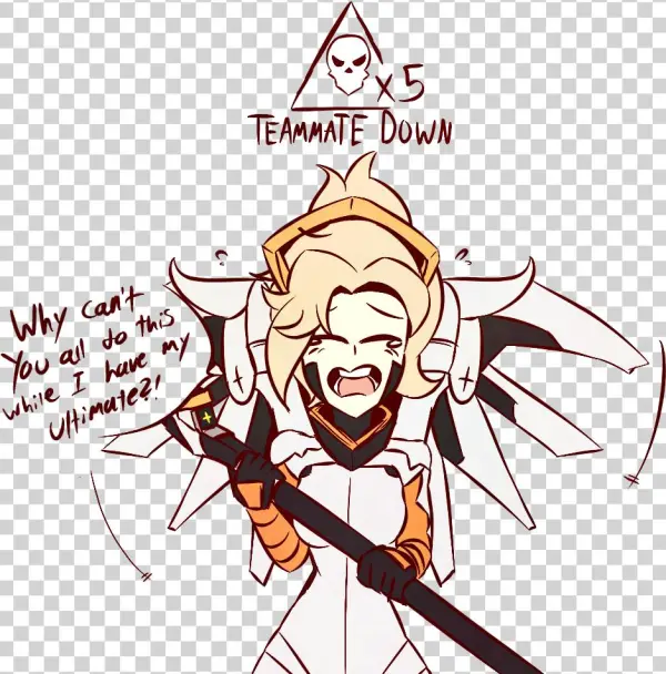 Teammate Down Why Cant Ou Al Do This Ve M Utimate/ - Overwatch Blame The Healer