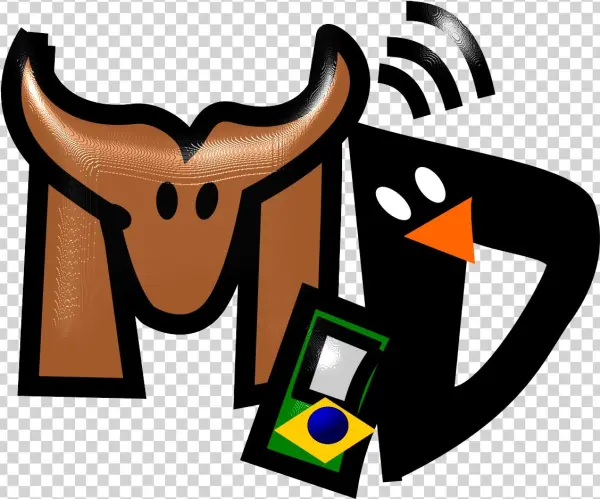 This Free Icons Png Design Of Gnuetux Amigos