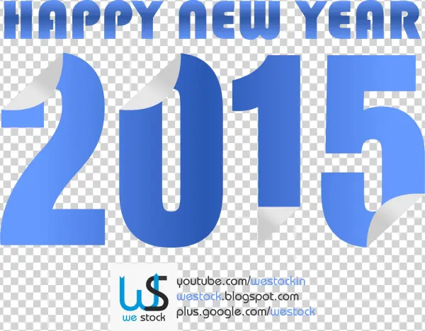 This Free Icons Png Design Of New Year 2015 Blue Colored