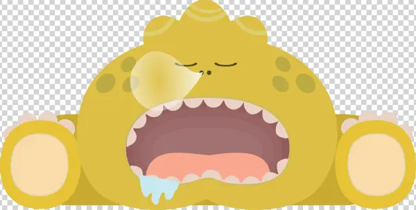 This Free Icons Png Design Of Sleepy Monster