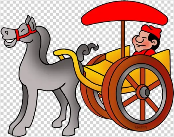 Transportation Clip Art By Phillip Martin - Cartoon