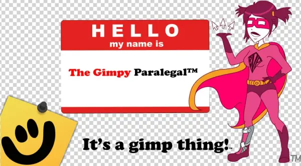 Why The Gimp Label - Cartoon