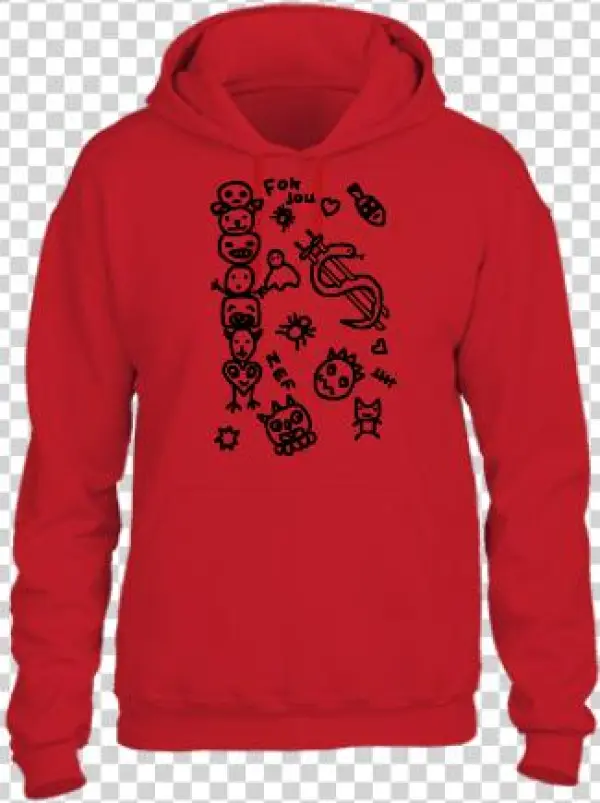 Zef Die Antwoord - Your Wife My Wife Superhero Hoodie - Wonder Woman -