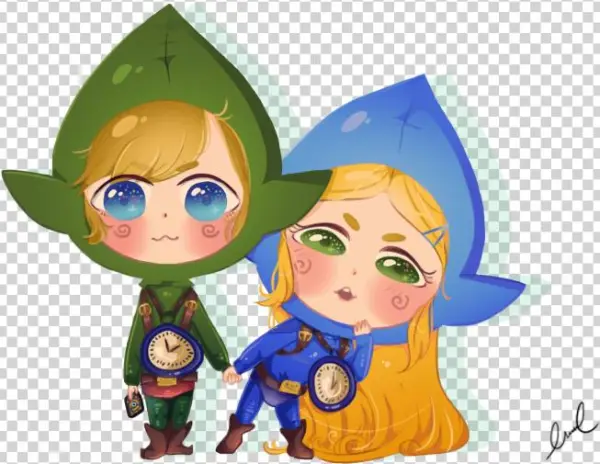And Link Tingle , - Cartoon