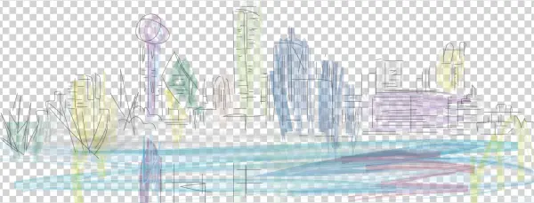 Dallas Skyline Png