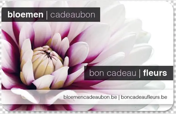 Flower Gift Card Dahlia - Bloemencadeaubon
