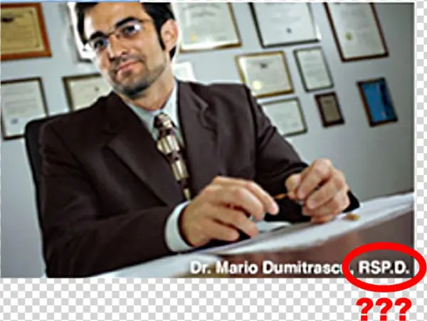 Image Of Person Described As Dr Mario Dumitrascu Rspd - Virginity