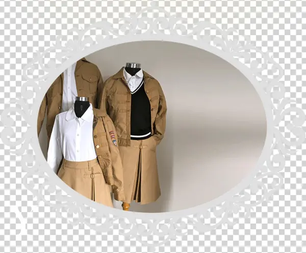 Khakis School Dress Design - Tuxedo