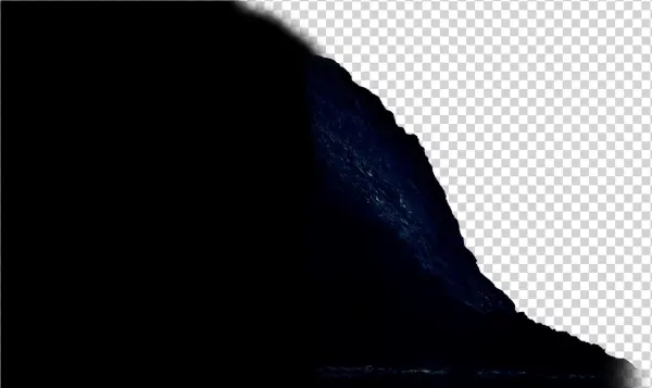 Left Mt - Silhouette
