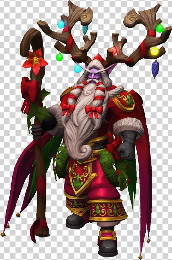 Malfurion Winter Veil Greatfather Skin