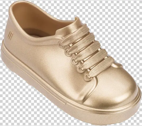 Mini Melissa Gold Be Shoes