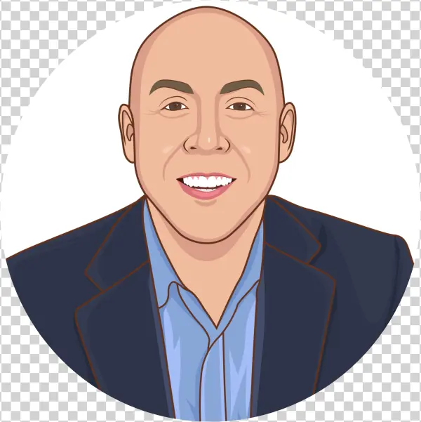 Rich Hawkins Bio - Cartoon