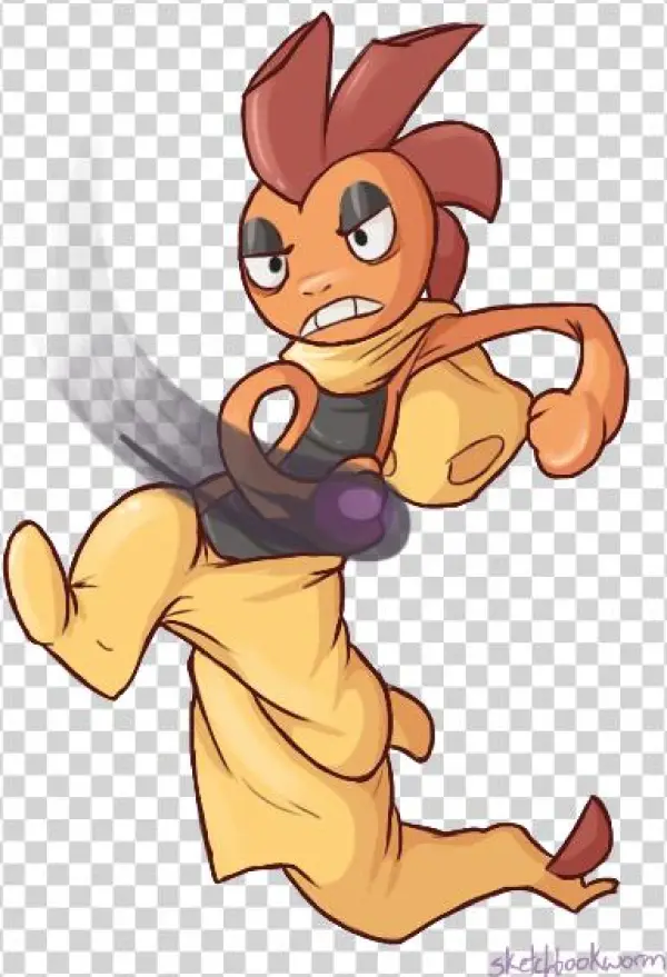 Scrafty - Cartoon