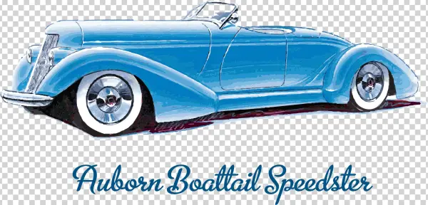 This Free Icons Png Design Of Auburn Boattail Speedster