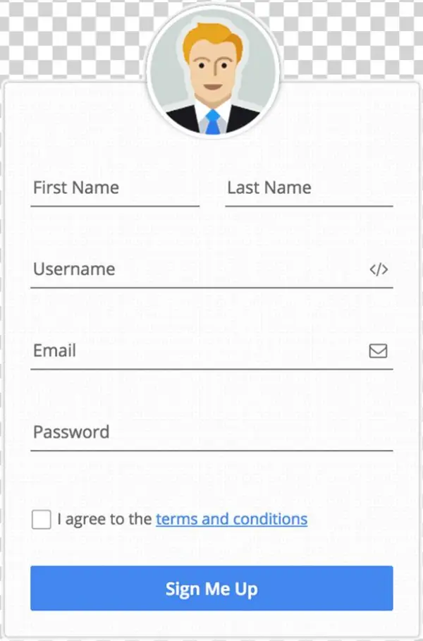 User Registration - Formcraft Templates
