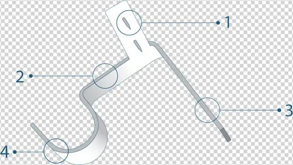 1simple Tap And Go Curtain Hardware - Parallel