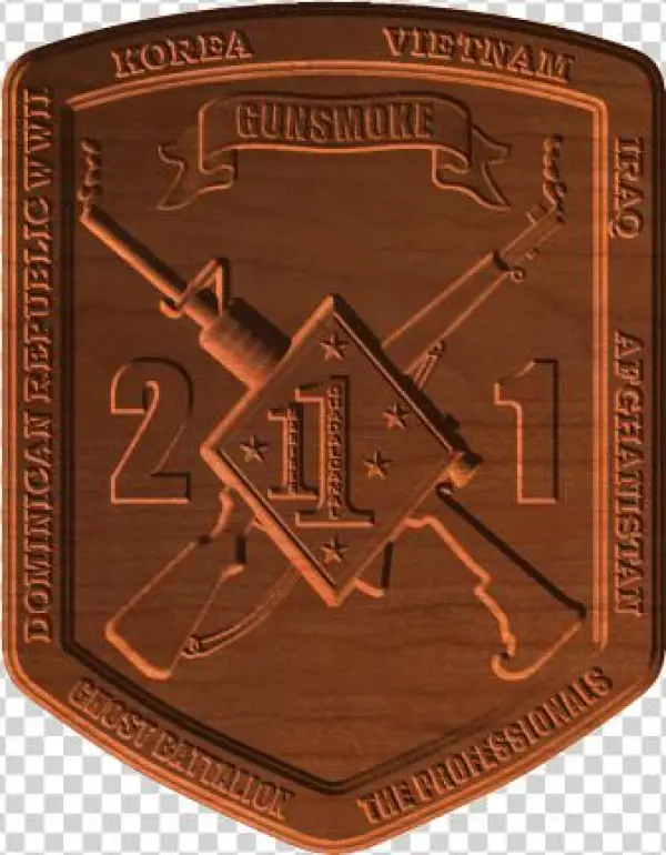 1st Battalion Gunsmoke - Emblem