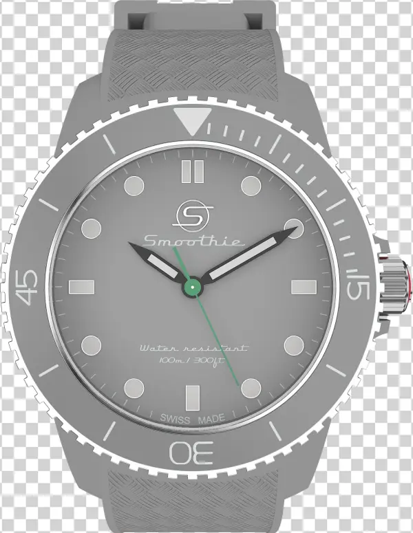 Grey Swiss Wrist Watch With Time Indicating - Al 281by3v4b