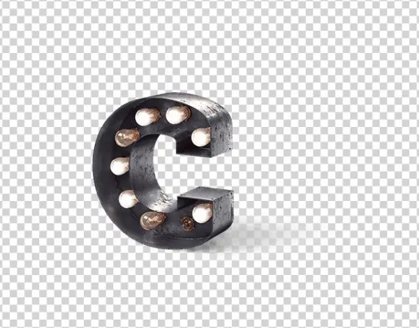 Letter C - Crescent