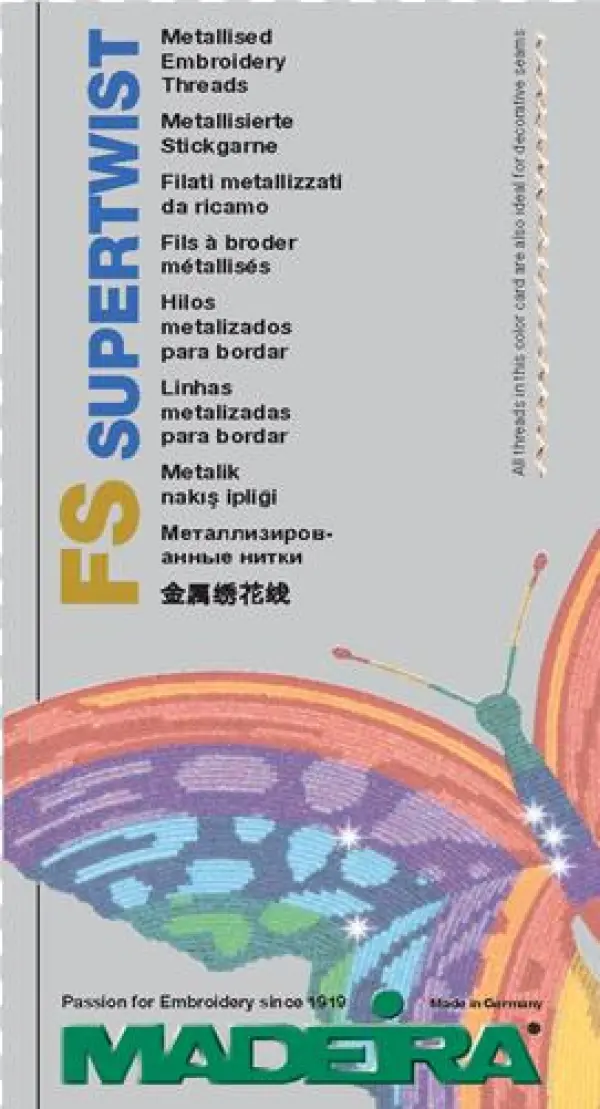 Madeira Polyneon Embroidery Thread - Polyester Sample