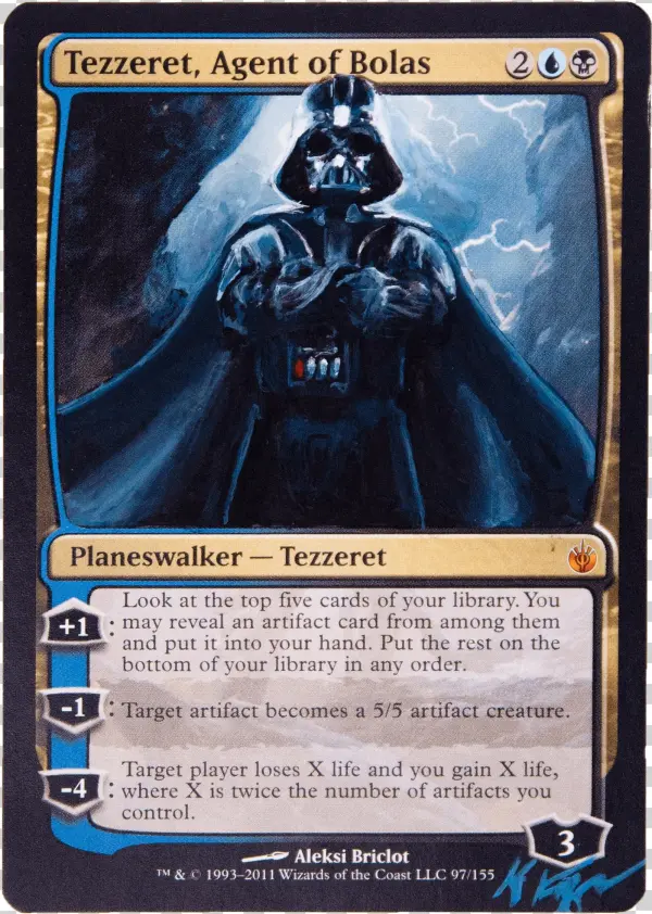 Magic The Gathering Tezzeret, Agent Of Bolas - Mirrodin