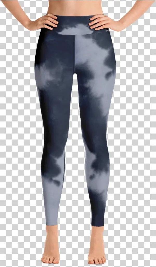 Stormy Sky High Waist - Seattle Flying Seahawks Camo/ Camouflage Leggings/