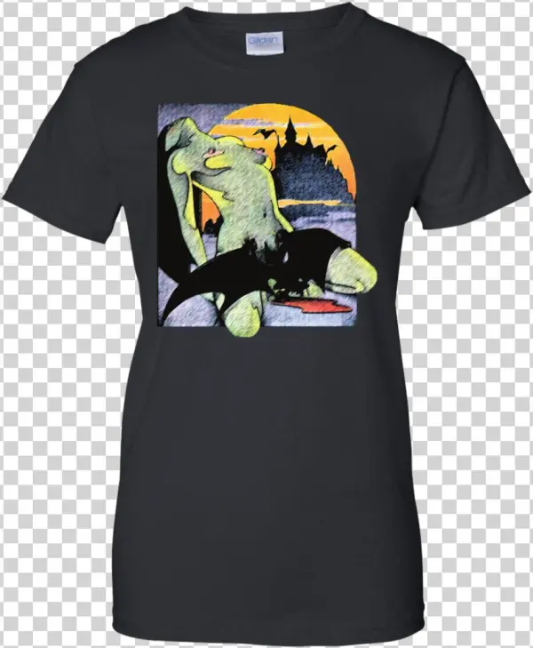 Vampire Bite Women's Short Sleeve T-shirt - Just Want To Work In My Garden And Pet My Dog T-shirt