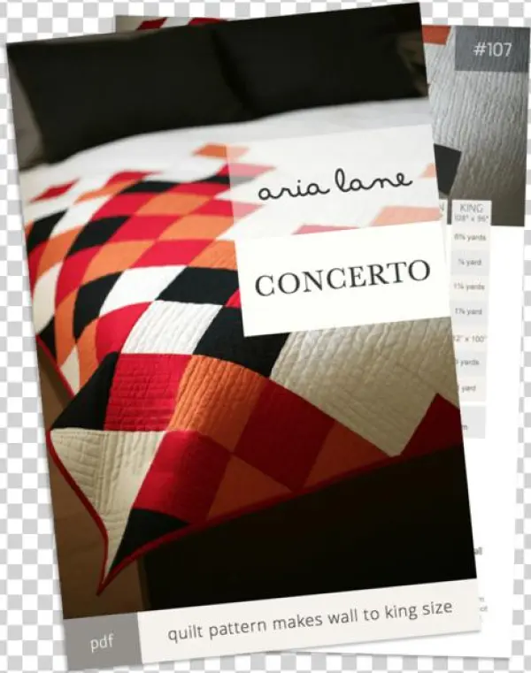 20130711 Concerto Pattern - Duvet
