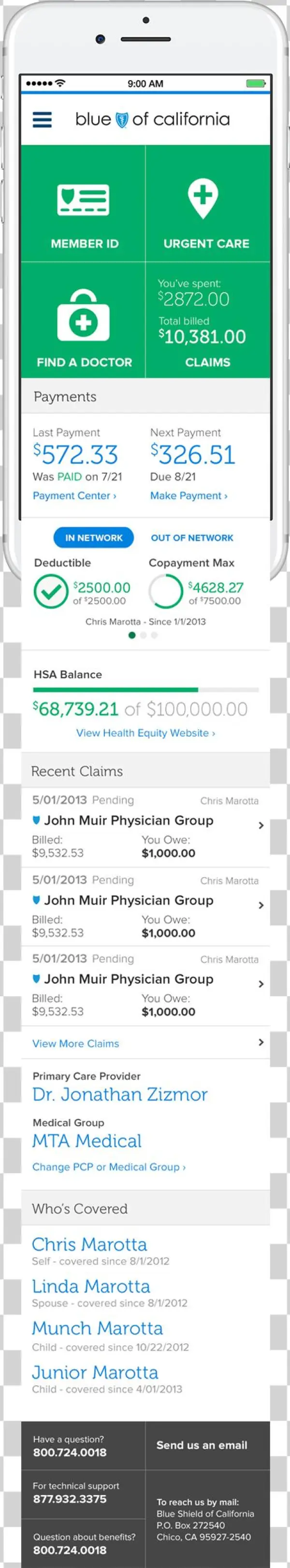 Blue Cross Of California Needed A Mobile App Redesign