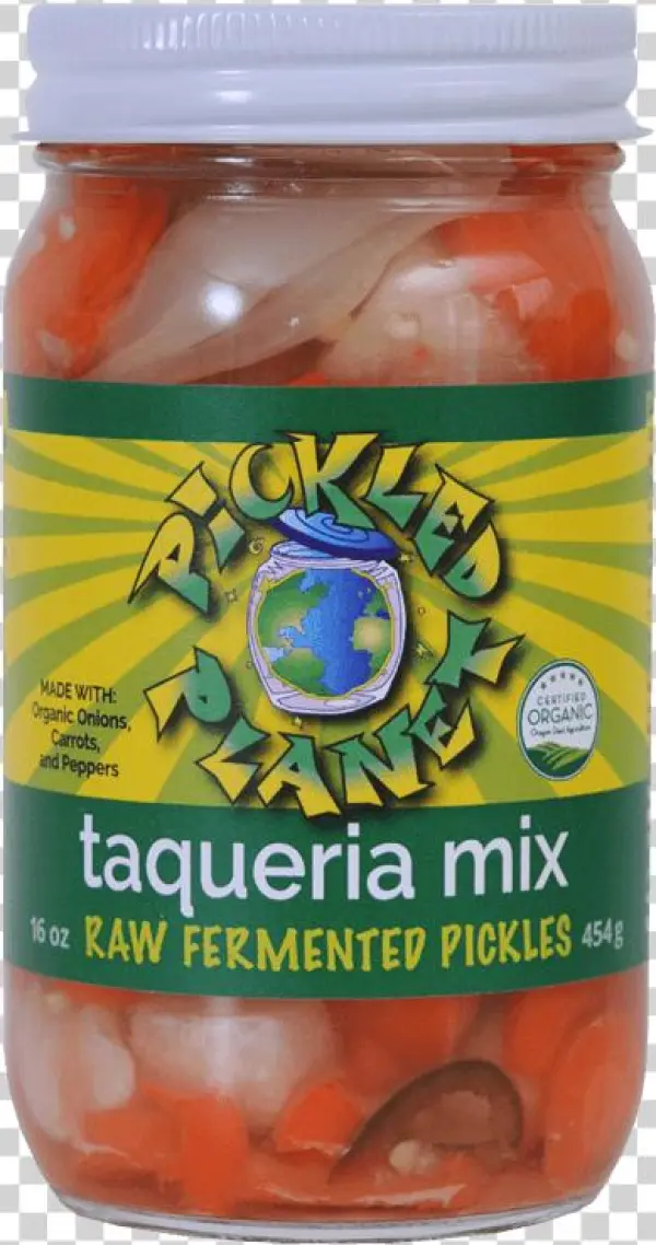Click To Order - Pickled Planet Taqueria Mix Raw Fermented Pickles -