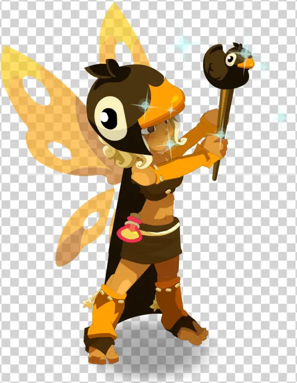 Coincoin Noir Posing - Cartoon