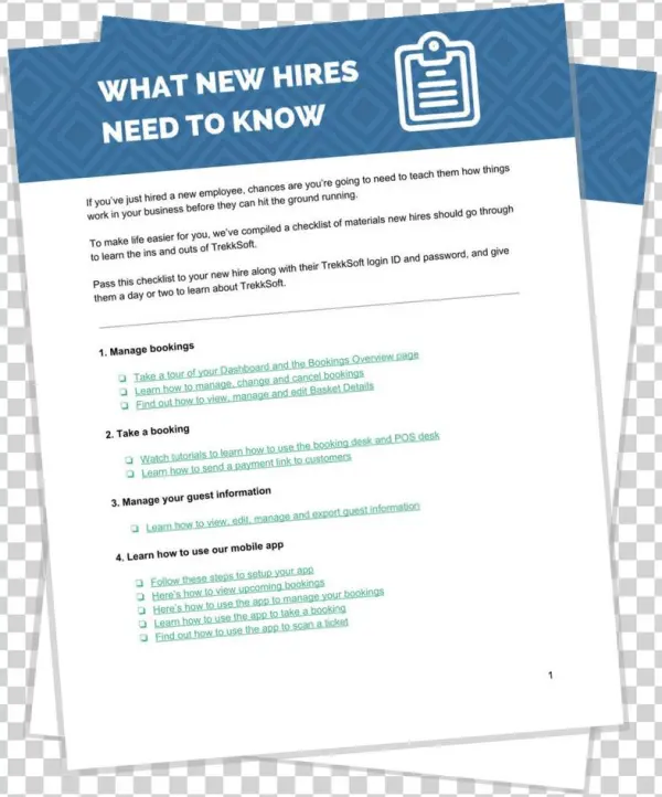 Image New Hires Checklist - Document
