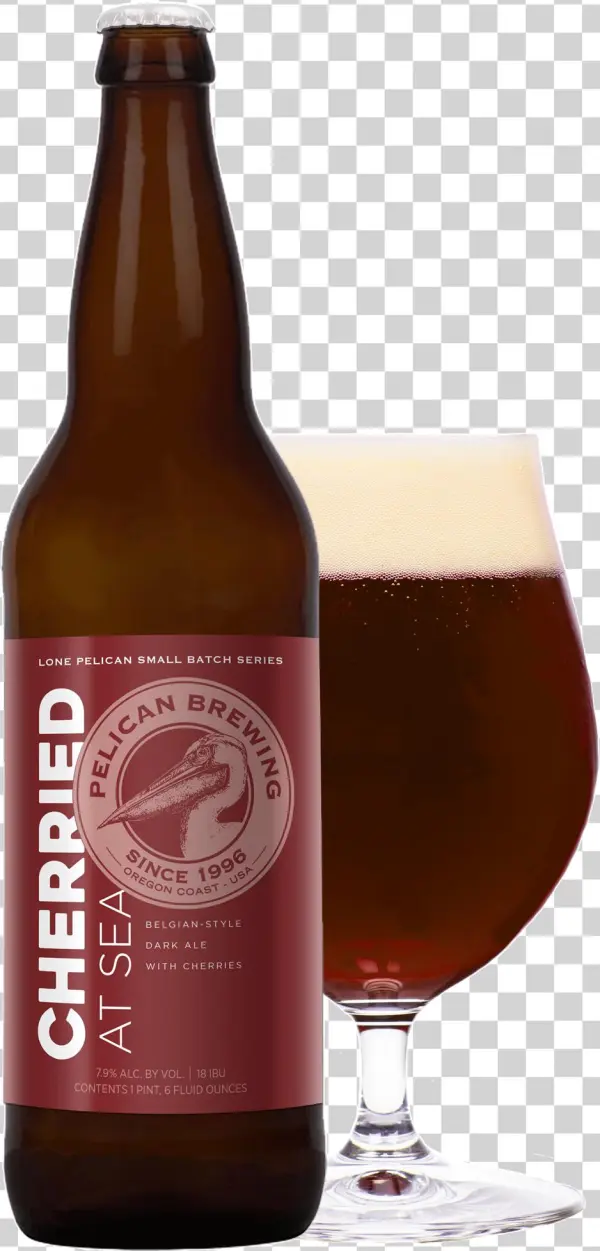 Pelican Cherried At Sea Belgian-style Dark Ale With