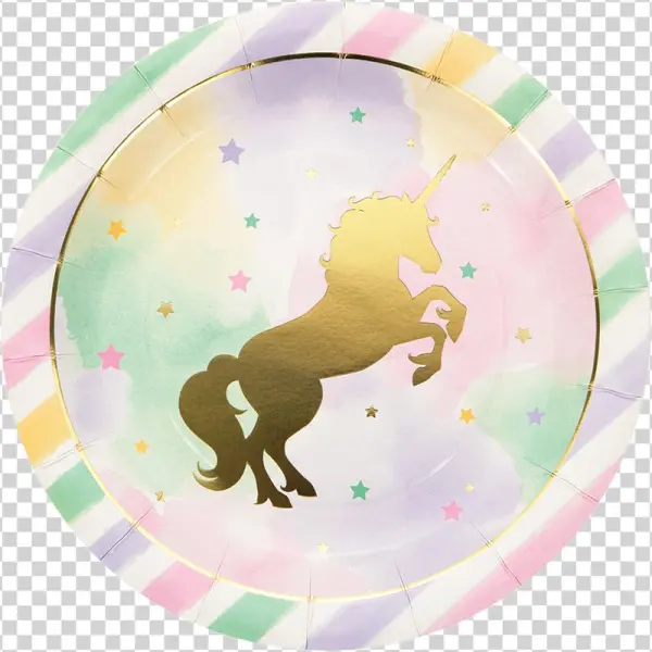 Sparkling Unicorn Honeycomb Centerpiece Birthday Party
