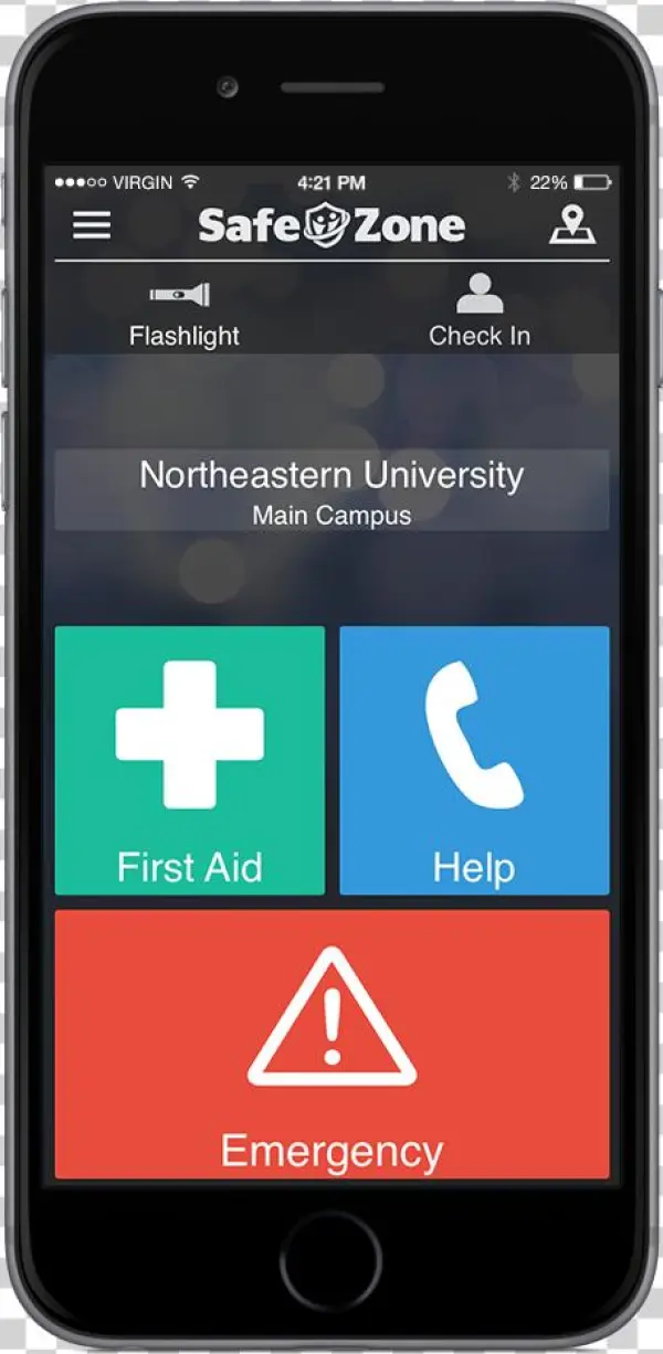 The Safezone App - Iphone
