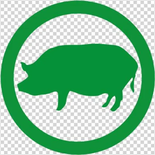 4biodx-breeding Cochon Cercle Fonce - Sign