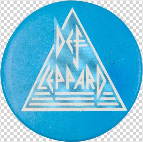 Def Leppard Blue And White